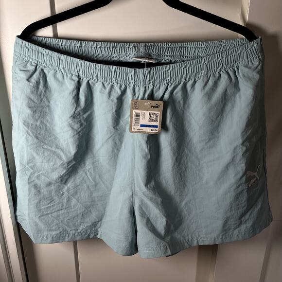 •NWT• Puma Shorts • Men’s XL Extra Large in Baby Blue - Picture 3 of 9